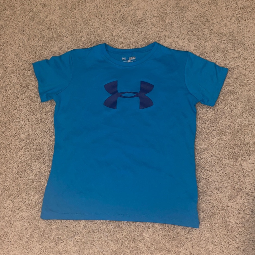 Blue Under Armour Athletic Tee